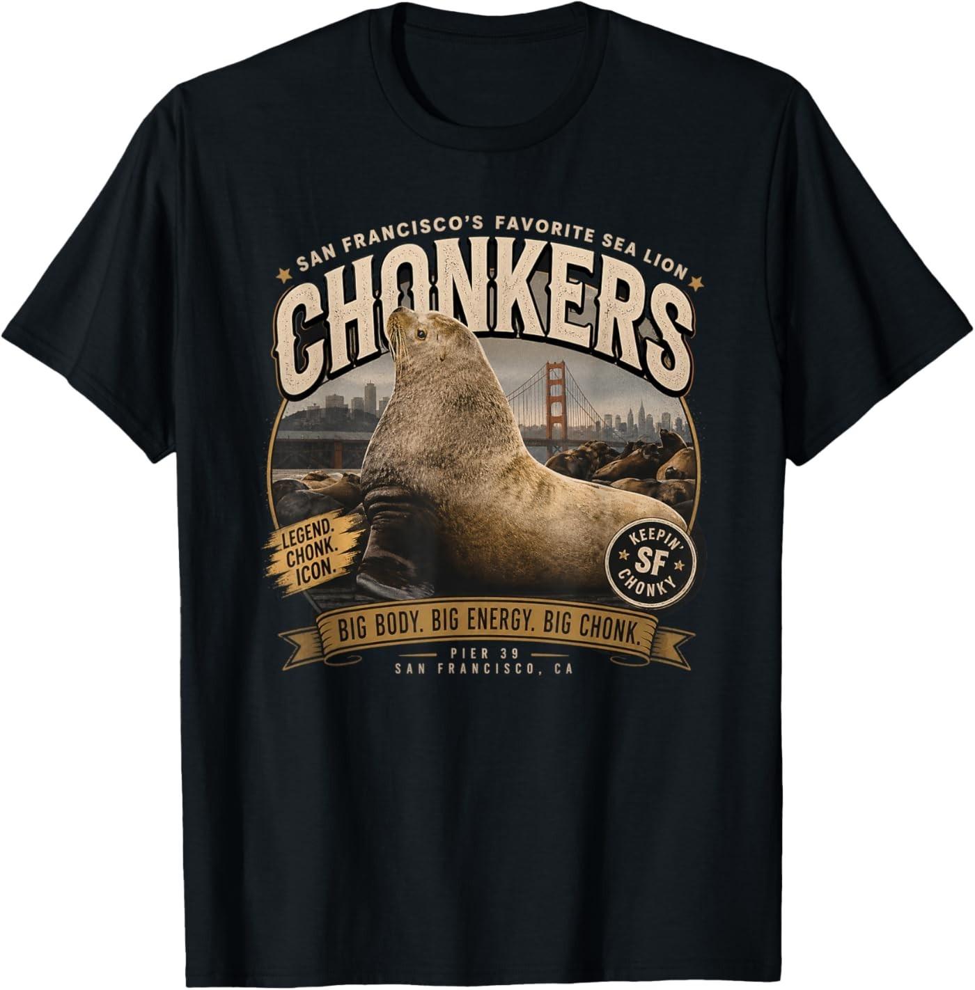 

Chonkers the Sea Lion T-Shirt S разноцветный