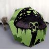 1pc Mushroom Skull Automatic Open/close Umbrella, 8-Rib sturdy structure, Portable Travel Umbrella, Parties, Everyday Use, 11123
