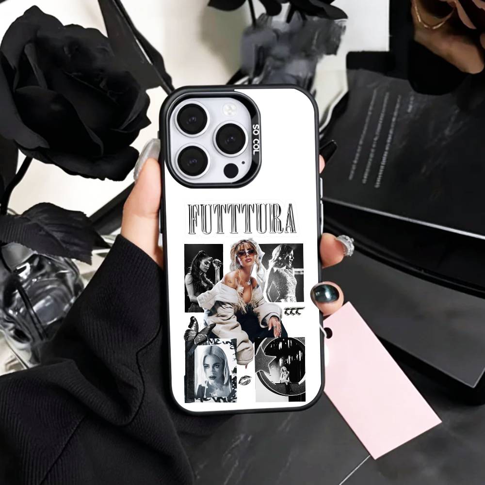 

T-Tini T-Triple S-Stoessel Phone Case For iPhone17,16,15,14,13,12,11 Plus,Pro Max Colored Silver Plated Inside Cover iPhone14ProMax