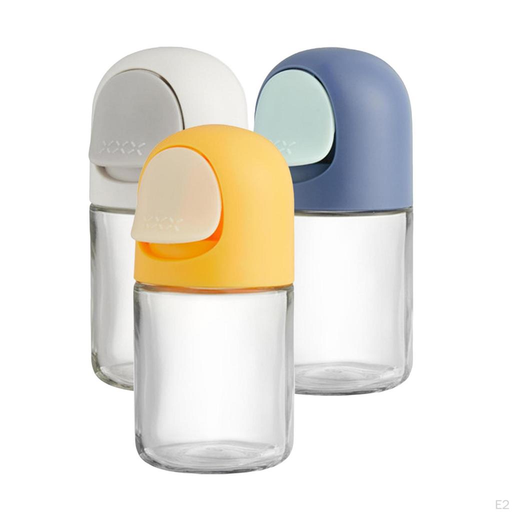 Kitchen Supplies Multipurpose Reusable Storage Container Salt Shaker Portable Dustproof Spice