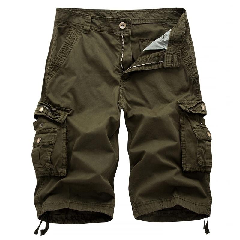 JAYSCE Pantaloncini Cargo alla Moda da Uomo 100% Cotone Casual Estivi da Lavoro Sportivi Corti Classici