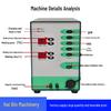 100A Dark Green Spot Welder for Gold/Silver Jewelry and Dental Work