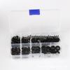 Boxed Set of 250 Nylon Flat Washers M2-M8 - High-Temperature Insulation Plastic Gaskets
