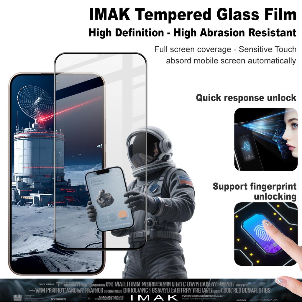 For Xiaomi MI 15T Pro 5G Glass IMAK Full Coverage Tempered Glass Film Pro+ Series 169mm