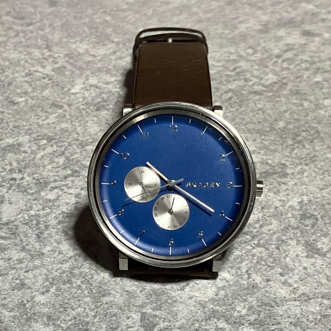 Used [In operation] SKAGEN wristwatch SKW6167