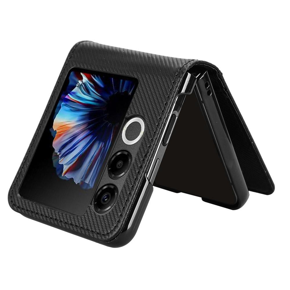 For ZTE nubia Flip2 5G Etui PU Lær+PC Kortholder Mobiltelefondeksel