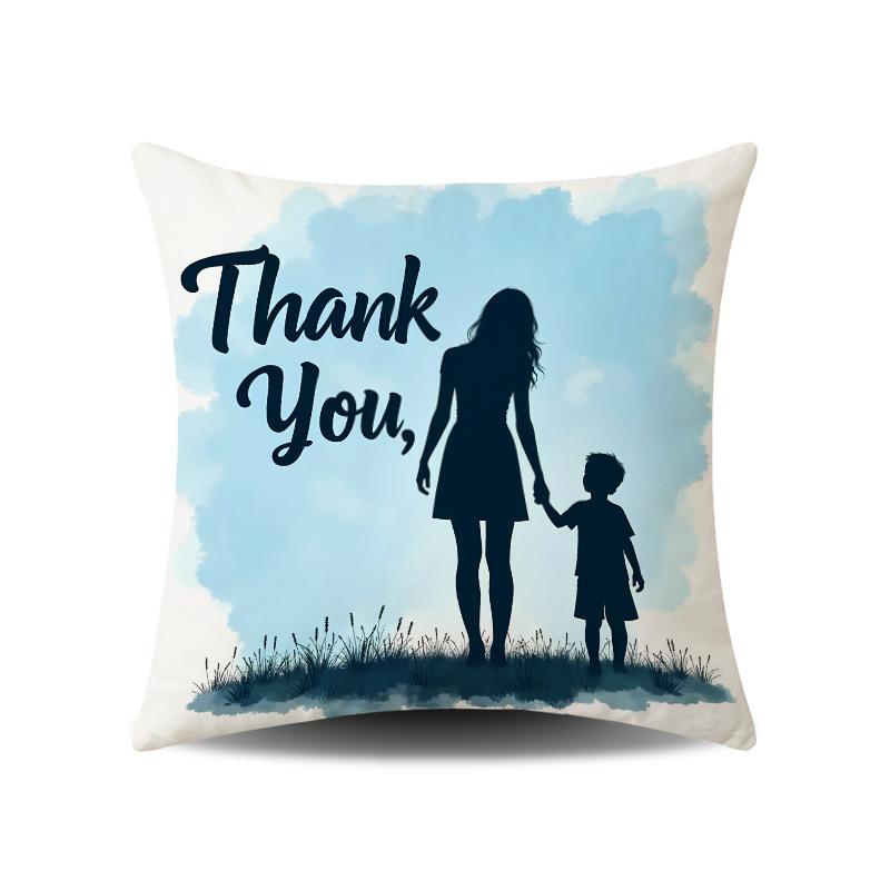 Mother's Day Series Festive Atmosphere Pillowcase Gift Home Sofa Living Room Decorative Pillowcase