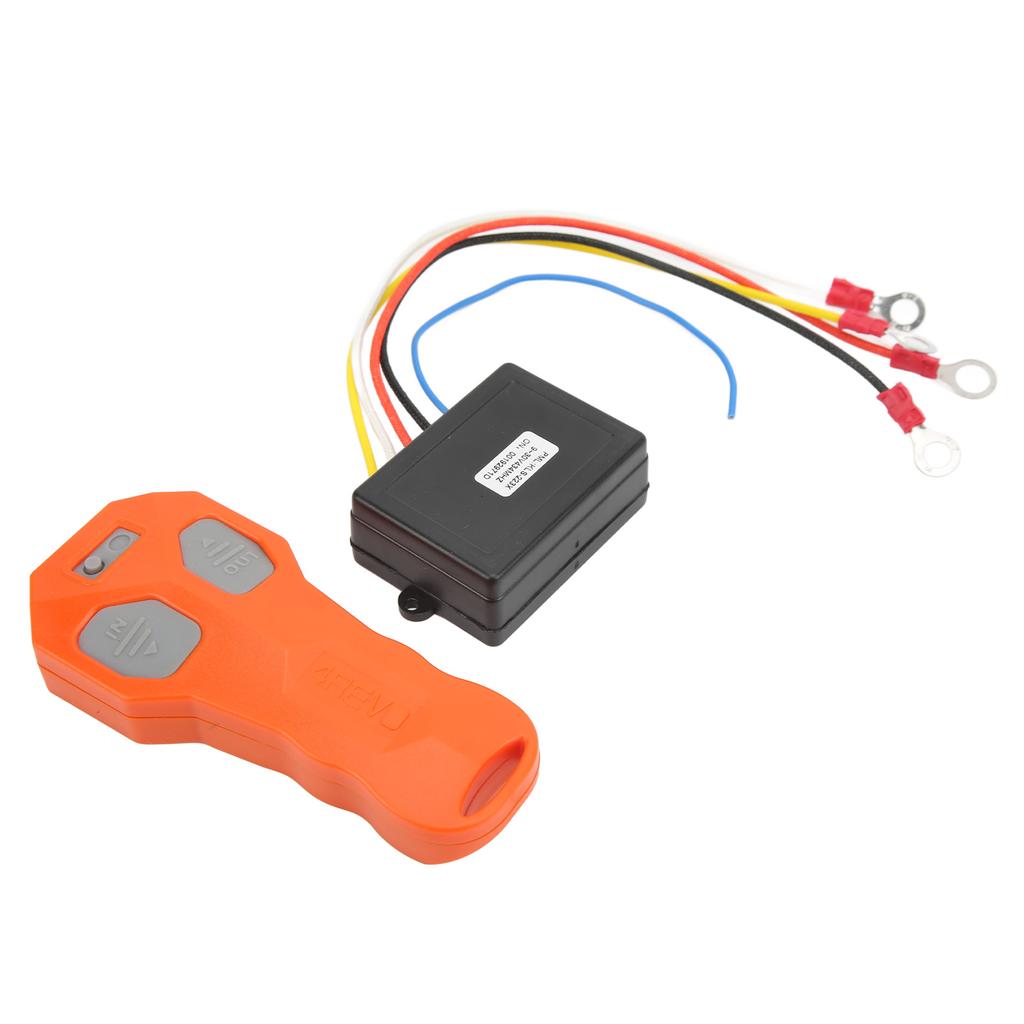 Universal Wireless Winch Remote Control Kit Waterproof Electric Winch Controller with 434MHZ Receiver for ATV Truck