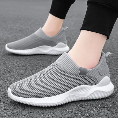 Shoes Men's Spring and Summer Single Shoes Lazy Men's Slip-on Men's Shoes Soft Breathable Sneakers