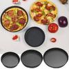 Víceúčelová BPA Free Praktická Hustá Dírkovaná Konstrukce Kulatá Forma na Pečení Pizzy s Perforovanými Otvory Podnos na Pizzu