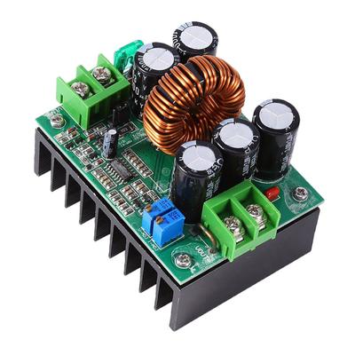 1200 W 20 A CC/CV-Aufwärtswandler DC 8 V–60 V auf 12 V–80 V Volt Step-up-Leistungsmodul(Grünes Brett)