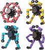 Verwandelbare Fidget Spinner Stressabbau Sensorischer Fingerkreisel Dekompressionsspielzeug für Osterkorb-Füller Partygeschenke Geschenke