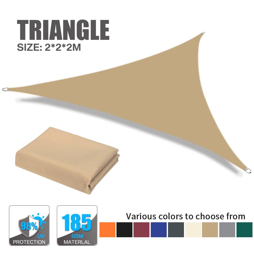 Sand Shade Sail UV Block Waterproof Garden Canopy Sun Shade Cloth Camping Gazebo For Outdoor Backyard Pool Awnings Sun Shelters