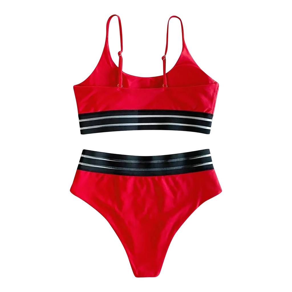 Women's Bikini Set Swimsuit Two Piece Filled Bra Swimwear Beachwear