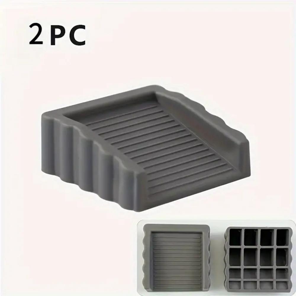 

2 Practical Door Stoppers Made of High-Strength Rubber Materials for Effective Wind Resistance Rubber Door Stoppers серый