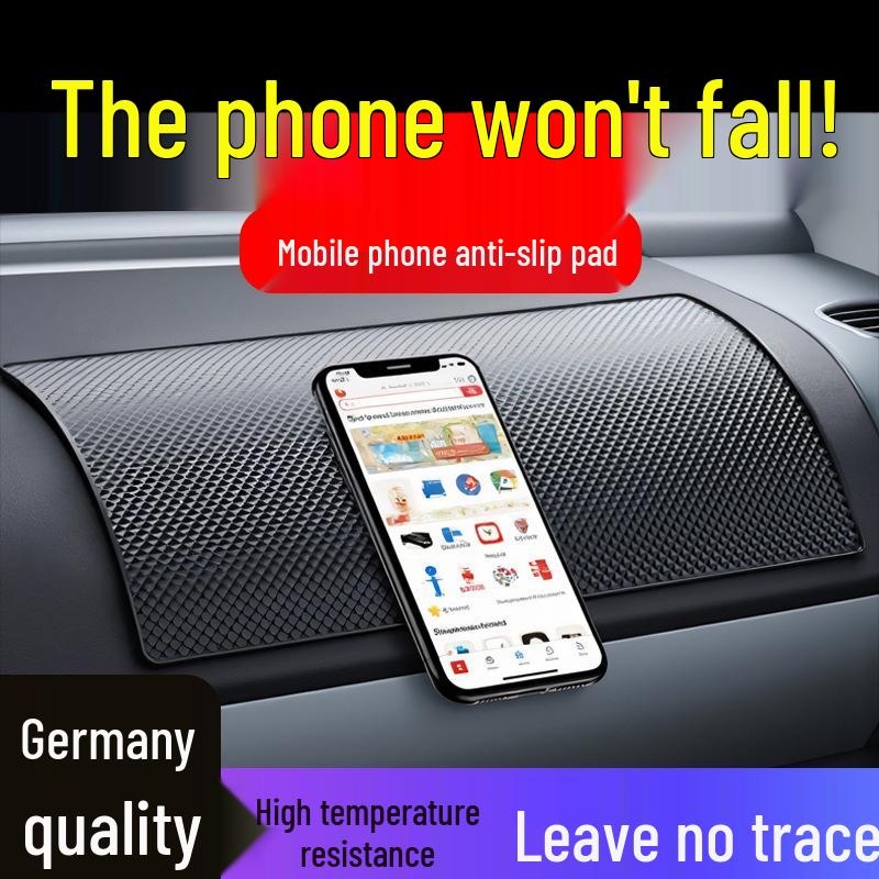 Non-Slip Car Interior Silicone Phone Mat for Center Console and Rhythm Game
