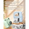 Kids Instantly Print Camera With 1Roll Thermals Paper For Creative Photography Featuring Clear Imaging Filter Effects