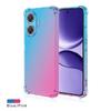 For POCO F7 5G Soft Silicone Four Corners Shockproof Phone Case For Xiaomi Redmi Turbo 4 Pro Transparent Rainbow Gradient Cover