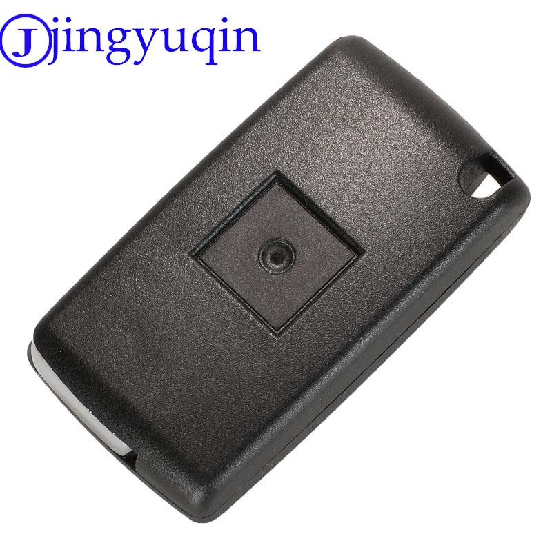 Jingyuqin 2 Buttons Remote Car Key Shell Case For Peugeot 4007 ET 4008 Citroen C-Crosser C4 Aircross Fob MIT-11R Blade