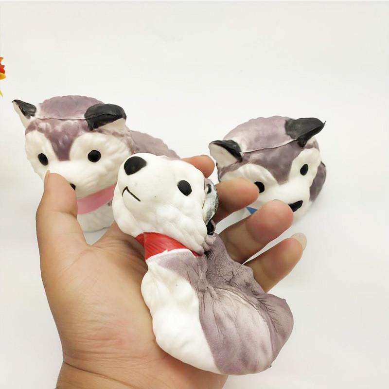 Squishy Dog Plush Toy With Slow Rebound Pu Foam For Stress Relief And Gift Giving