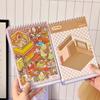 40Pcs 3D Diorama Sticker Book Quiet Book Crafts With Miniature House Scenes 3D Visual Journal Scene Stickers Diy Toy Stickers