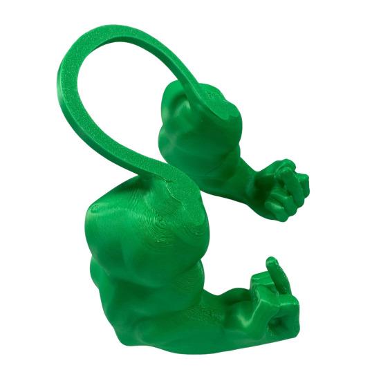 Cat Muscle Arm Costume Funny 3D Printed Cat Neck Arm with Muscle Halloween Cat Superhero Cosplay Accessory for Photos Birthday Party