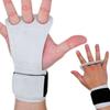 1 Pair Gymnastics Hand Grips with Fastener Tape Palm Protection Powerlifting Hand Straps Wrist Support Sports Accessories