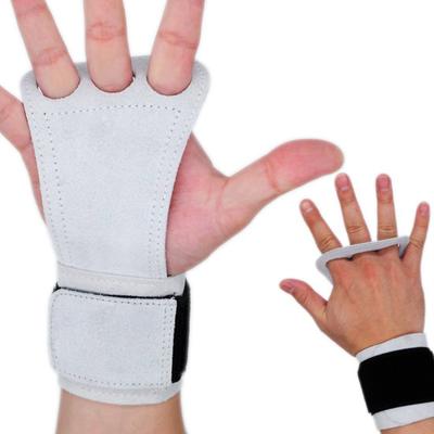 1 Paar Gymnastik-Handgriffe mit Befestigungsband, Handflächenschutz, Powerlifting-Handschlaufen, Handgelenkstütze, Sportzubehör