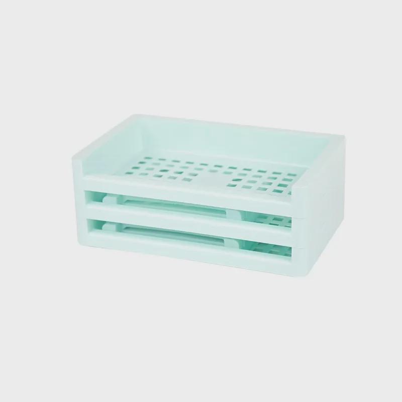 Sakura Multi-Layer Desktop Storage Rack - Creative, Colorful, and Modern Design