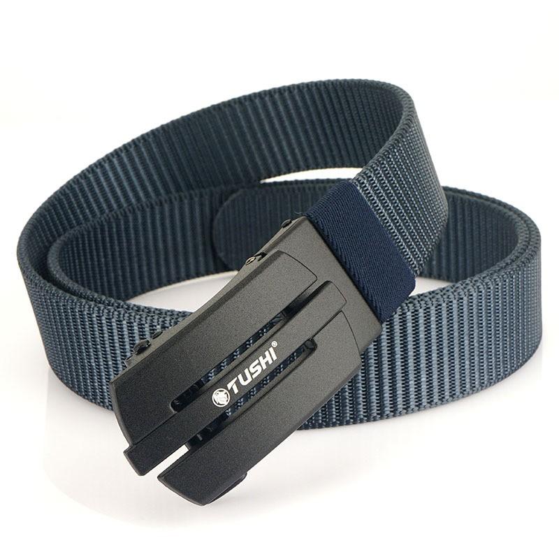 Live Streaming ECommerce Nylon Automatic Buckle Belt Outdoor Work Pants Military Training Men