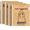 Manga Beginner's Tracing Book: Anime Character Line Art for Kids - Beautiful Ancient Style Girls