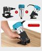 Adjustable Metal-and-Plastic Trimmer Base Cover with Transparent Top and Lifting Lock Accessories