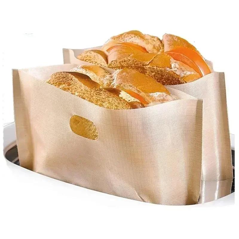 1 ks Kuchyňské potřeby Opakovaně použitelné Žáruvzdorné Topinkovač Sendvič Hranolky Ohřívací sáčky Vaření Nepřilnavý Sáček do mikrovlnné trouby Nepřilnavý