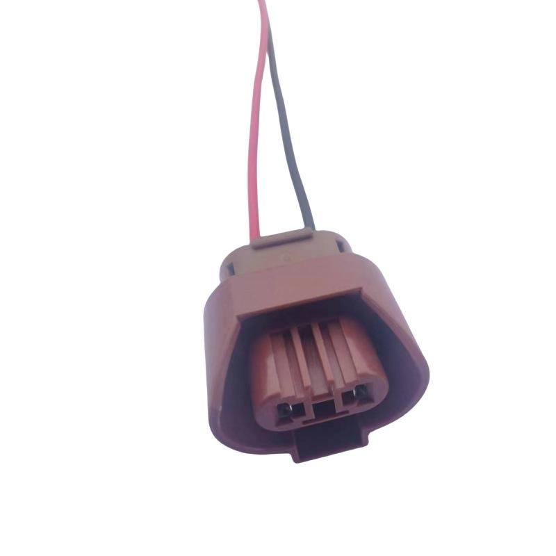 2pcs Headlight Socket Plug Bakelite Connector HIR2 Wiring Connector Plug Adapter 9006 9012 HB4 9005 Bulb Replacement