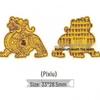 Gold Foil Treasure Chest Phone Sticker: Wealth & Prosperity New Year Gift