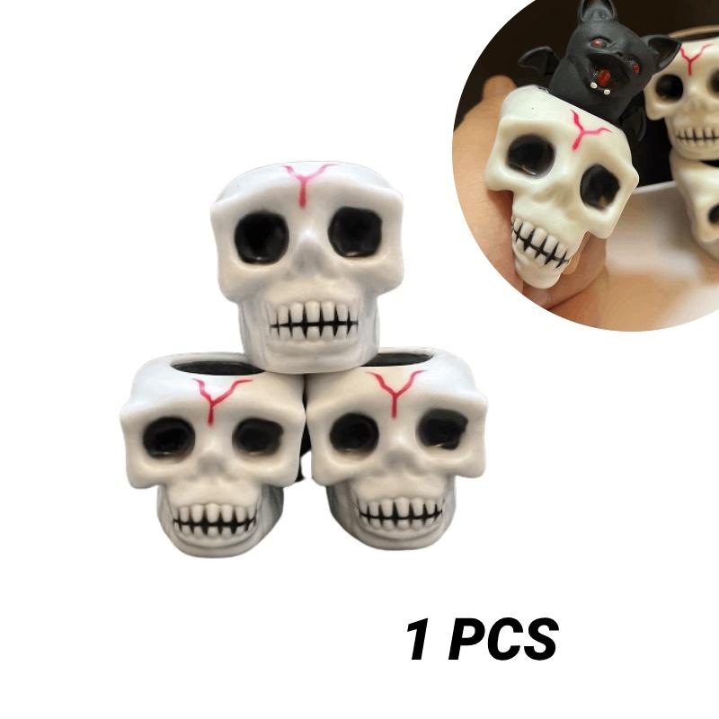 

Чашка-сквіші «Веселий череп» Shangrun Екологічна іграшка для зняття стресу Хеллоуїнська новинка