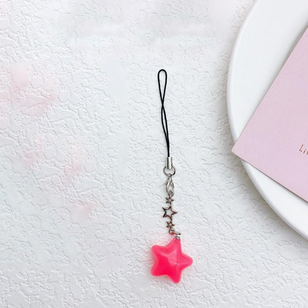 Star Star Phone Strap Pendant Mobile Phone Chain Fashion Phone Hanging Rope Couple Gift