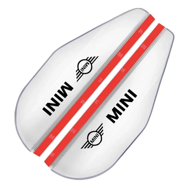B4 A5 For Bmw Mini 2Pcs Car Rear View Side Mirror Rain Board Eyebrow Guard Sun Visor For MINI Cooper R56 R50 R53 F56 R60 2011 20