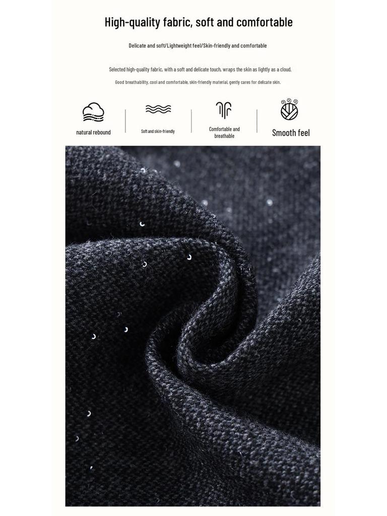 Elegant Woolen Coat for Mothers: Chic Autumn/Winter & Spring Style for Middle-Aged Women