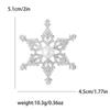 Rhinestone Snowflake Brooches for Women Unisex Christmas Pins Multi-color Available Fashion Jewellery Accessories Gifts