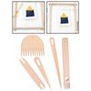Weaving Shuttle Big Eye Needles for Rug Making Hats Scarves Tapestry