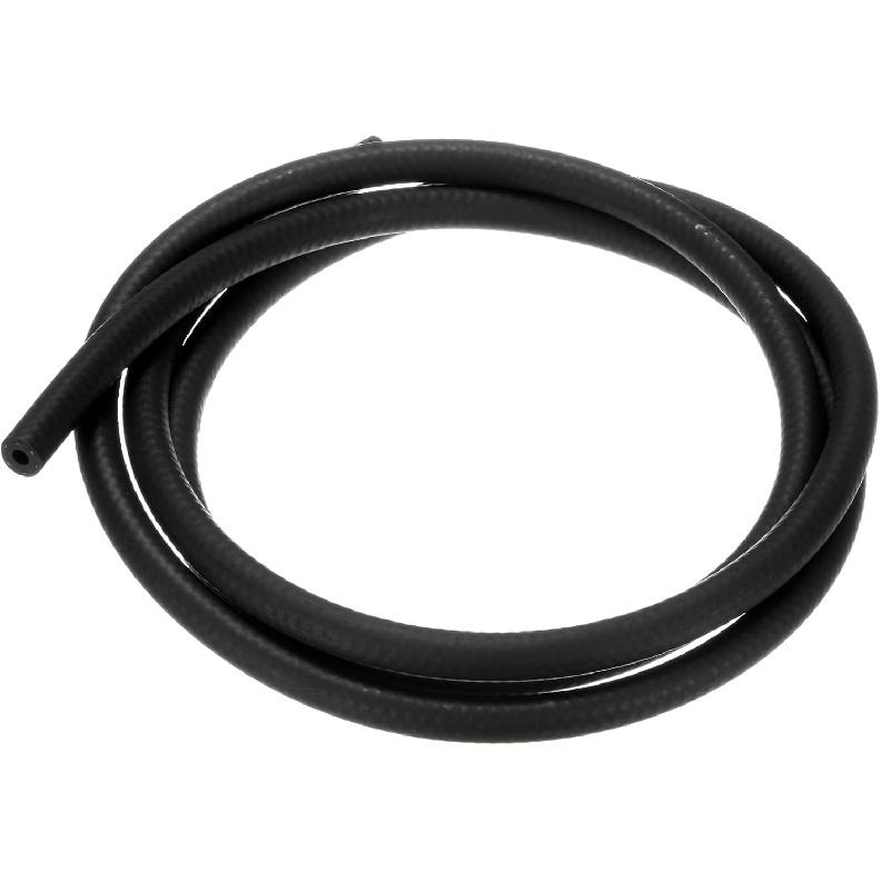 Fuel Line Hose, 4mm ID 10mm OD 4.9ft Length, NBR Rubber High Pressure Heat Resistant Gas Line Hose Oil Hose for Automotive Fuel Systems/Steam
