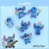 Set Of 6 Sti Di Zai Cartoon Figures Pvc Material 3.5cm Ideal For Collectors