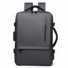 Unisex Large Capacity Oxford Backpack with Top Handle and Adjustable Straps for Commute and Travel