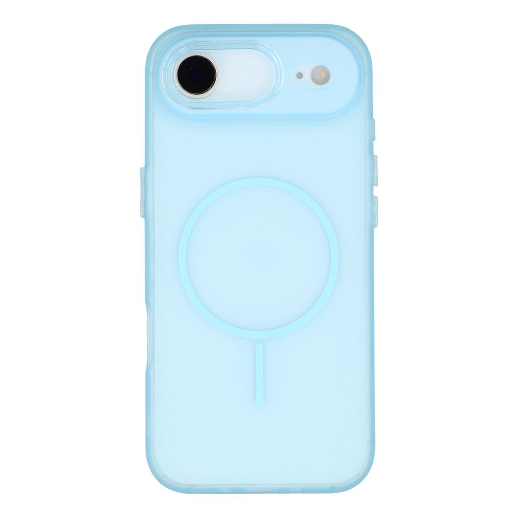 For iPhone Air Phone Case Compatible with MagSafe TPU + PC Matte Back Cover with Glitter Lens Frame