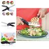 Multipurpose Stainless Steel Kitchen Scissors With Cutting Board Perfect For Vegetables And Baby Food