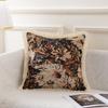 2pcs Vintage Floral Sofa Pillow Cover with Tassels, Zipper Closure, Hand Wash Only, Multi-Use for Living Room, Bedroom, Car Decor