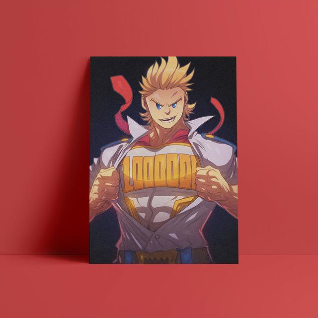 

Мирио Тогата Boku no Hero Academia аниме настенное искусство холст украшения печать плакатов для гостиной домашний декор спальни живопись 21*30cm