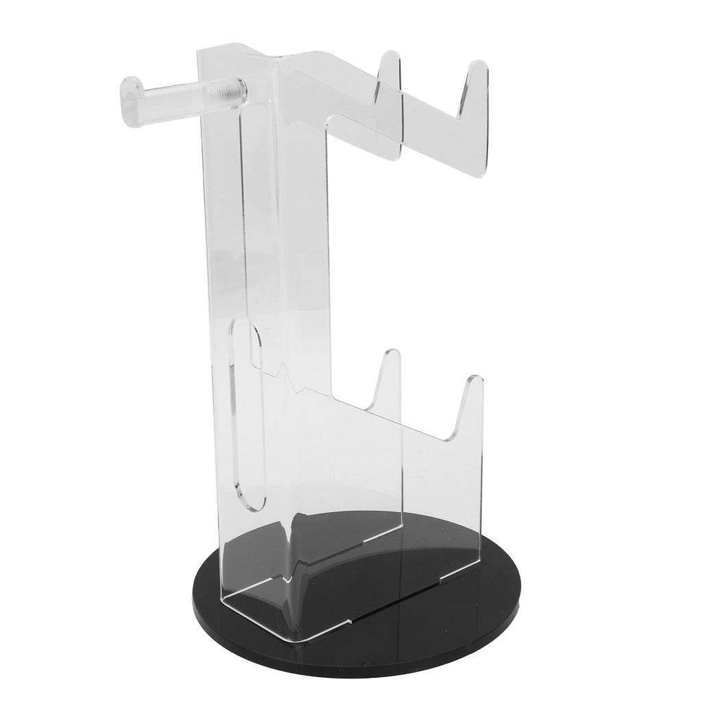 Game Controller Holder Acrylic Stable Space Saving Headset Controller Stand for Desktop Gift