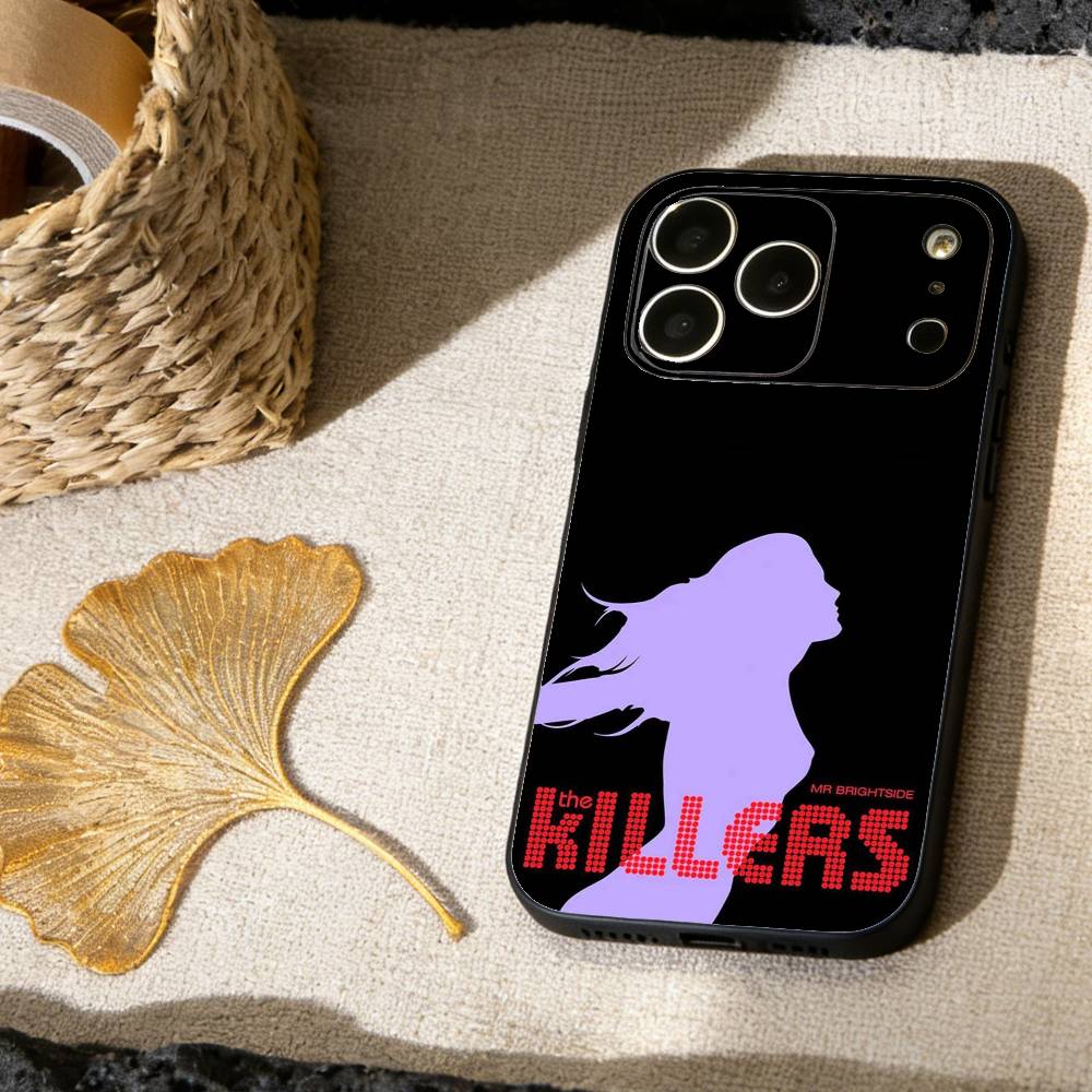 

T-The K-Killers Phone Case For iPhone 17, 16,15,14,13,12,11 X XR Plus,Others Soft Black Cover iPhone13